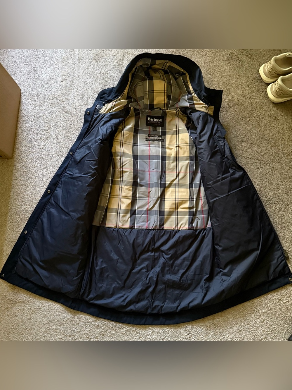 Barbour Bowlees Waterproof Raincoat UK8/US4 🌧️♥️ Offers Encouraged 🙌 - Picture 7 of 8